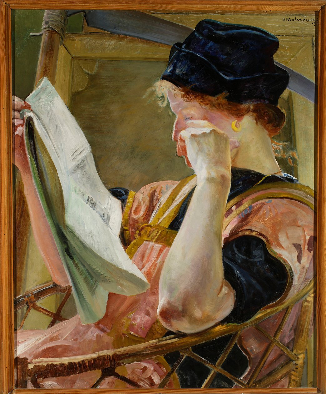 Modelka von Jacek Malczewski