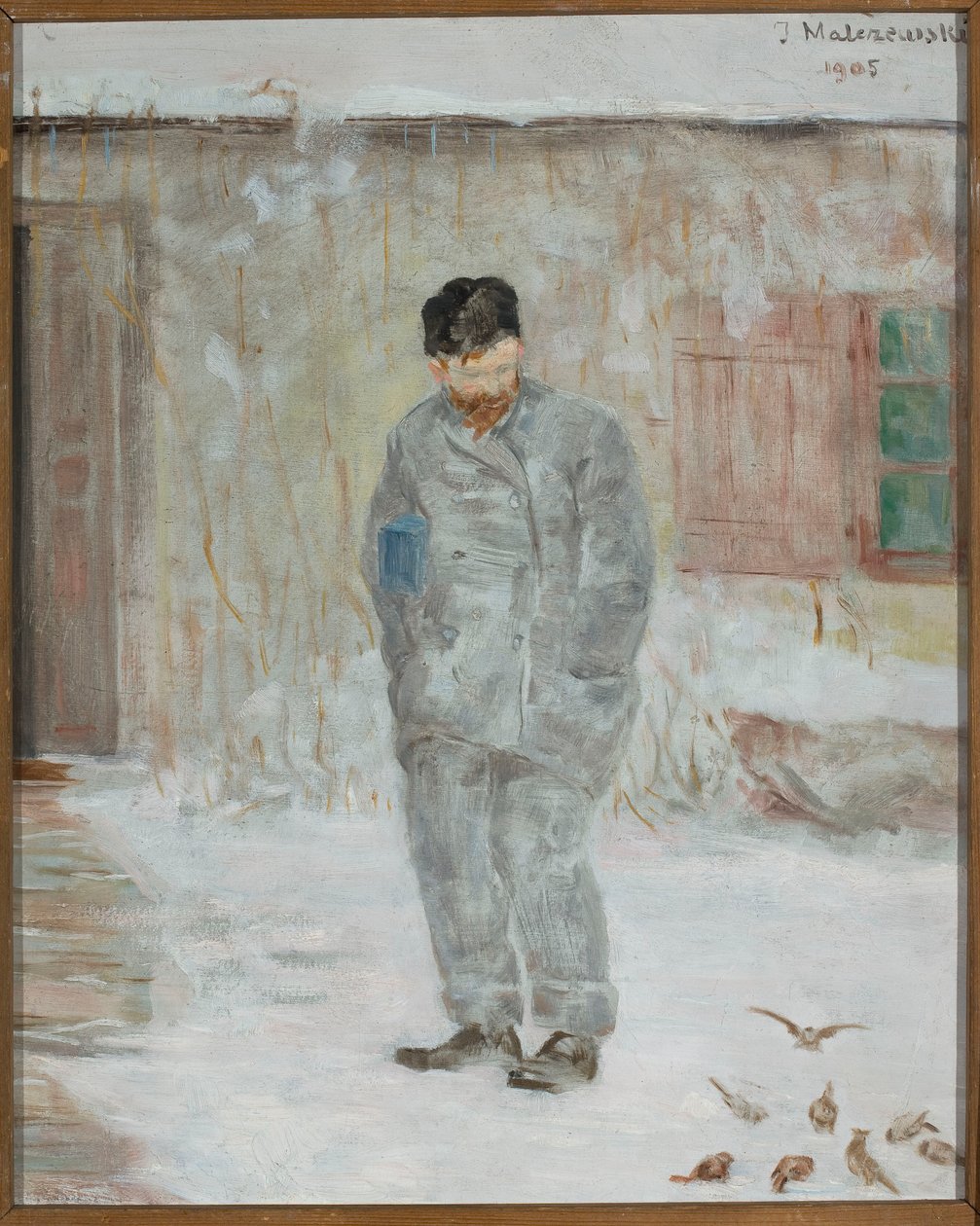 Porträt von Adolf Dygasiński von Jacek Malczewski