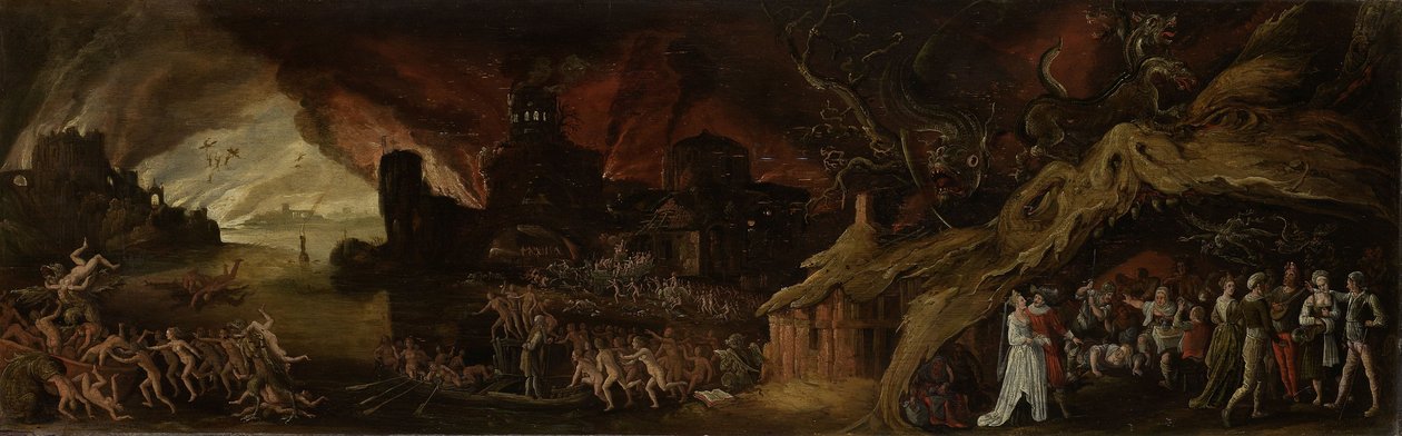 Das Jüngste Gericht und die sieben Todsünden von Jacob van Swanenburgh