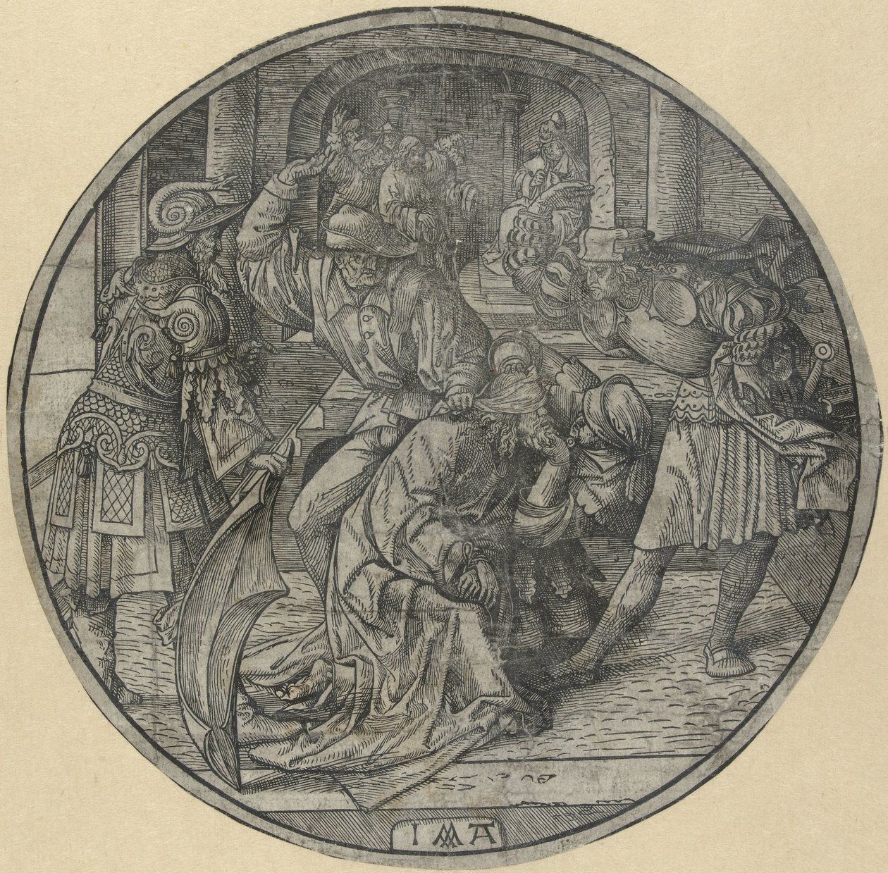 Verspottung Christi von Jacob Cornelisz van Oostsanen
