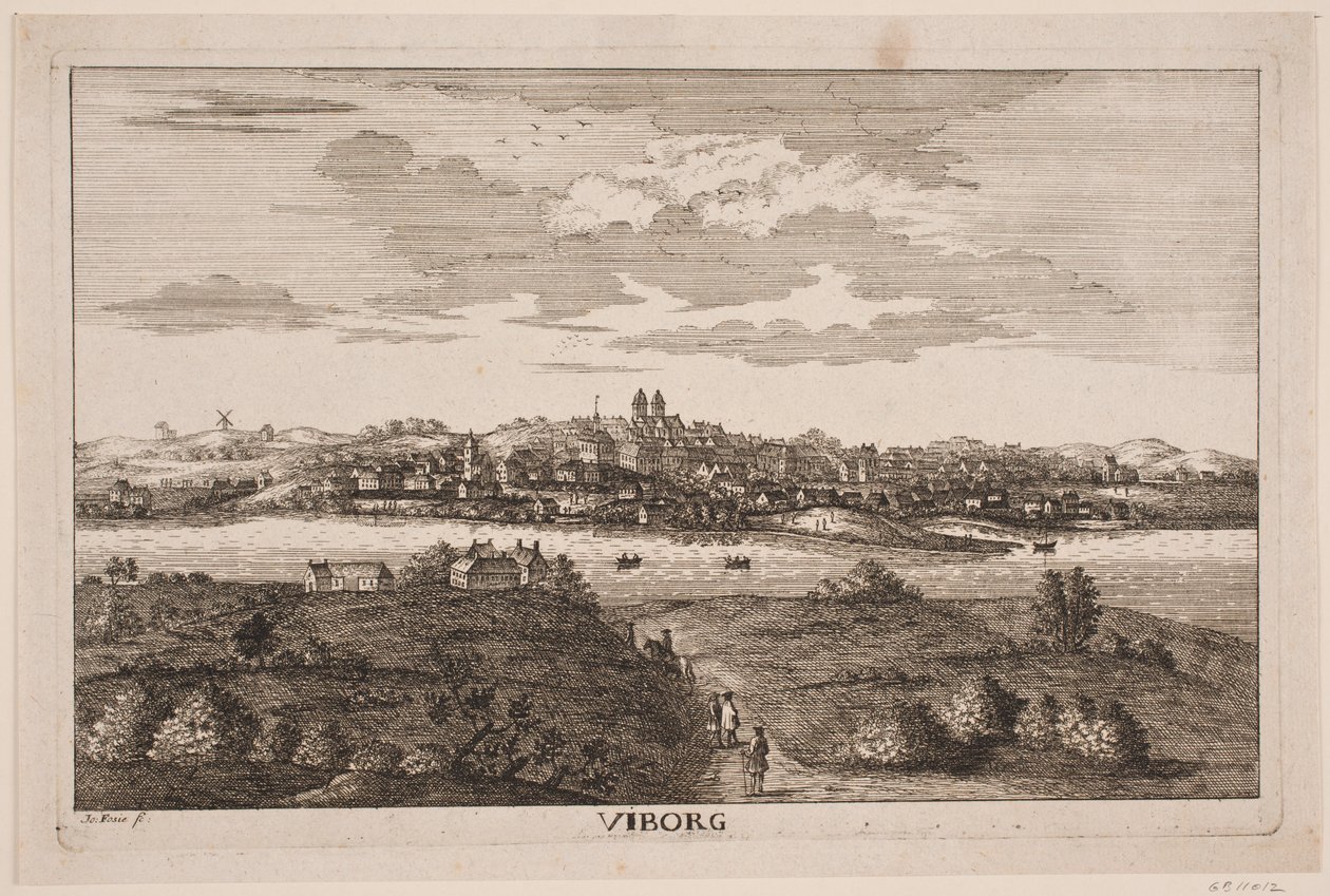 Prospekt von Viborg von Jacob Fosie