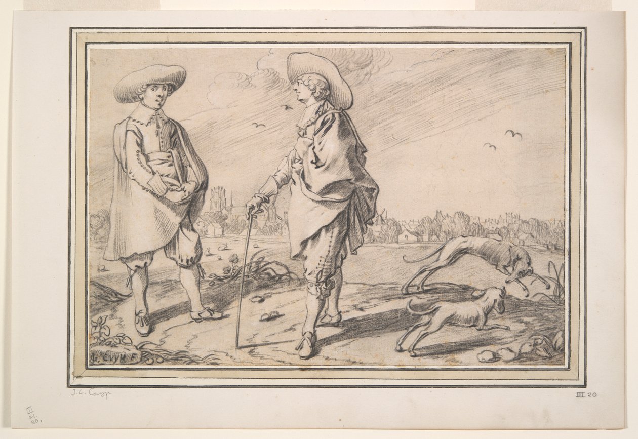 Porträt von zwei Herren aus Dordrecht von Jacob Gerritsz Cuyp