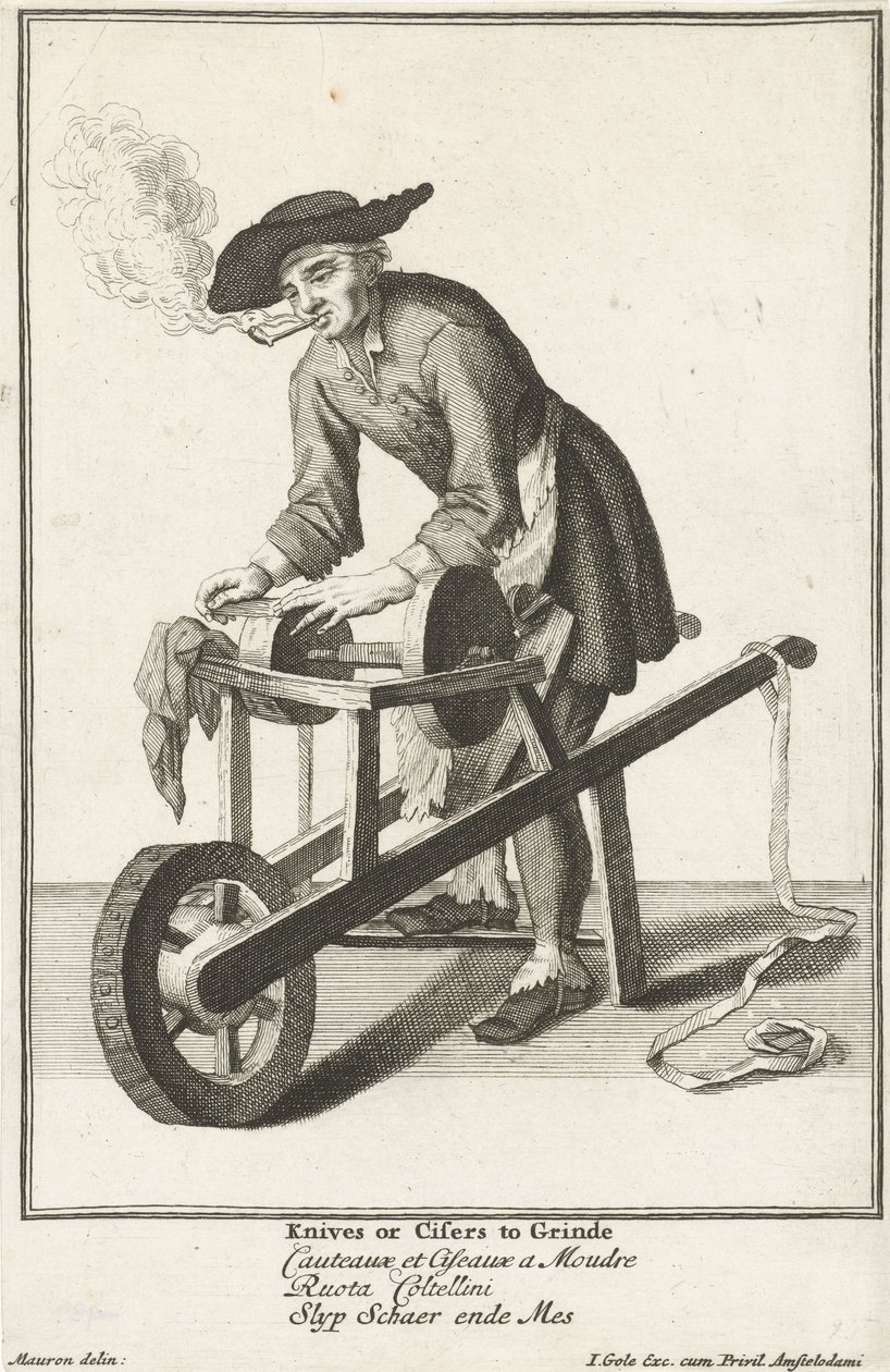 Scherenhändler von Jacob Gole