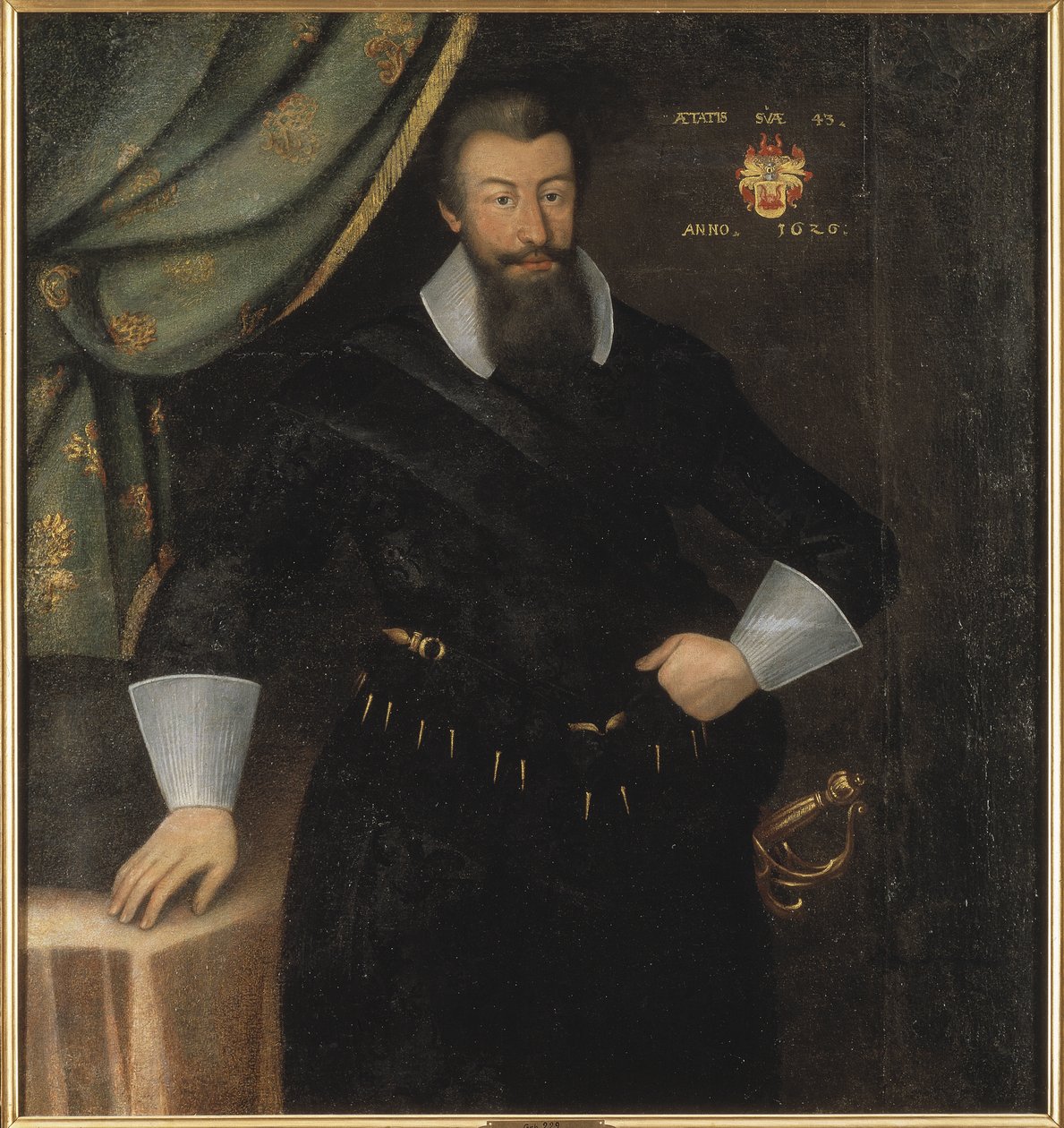 Porträt von Graf Axel Oxenstierna von Jacob Heinrich Elbfas