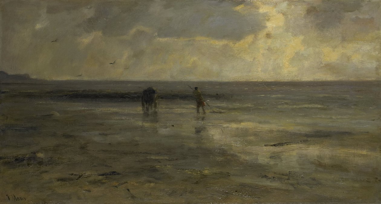 Strand am Abend von Jacob Henricus or Hendricus Maris