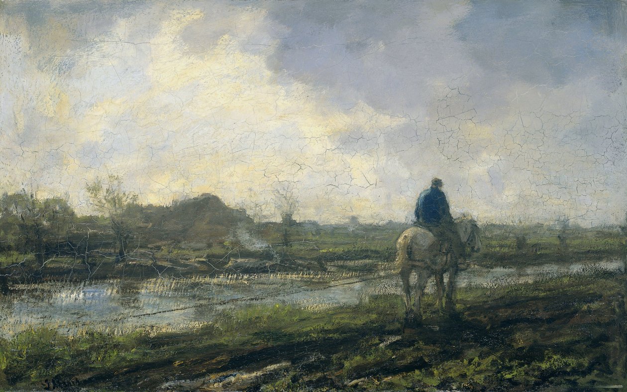 Treidelpfad von Jacob Henricus or Hendricus Maris