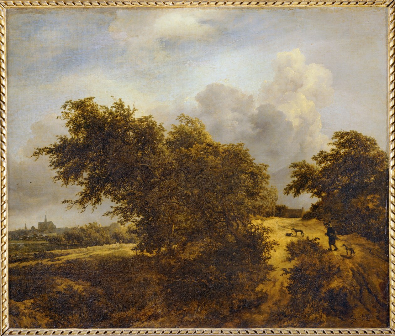 Weg in den Dünen von Haarlem oder Der Busch von Jacob Isaaksz. or Isaacksz. van Ruisdael