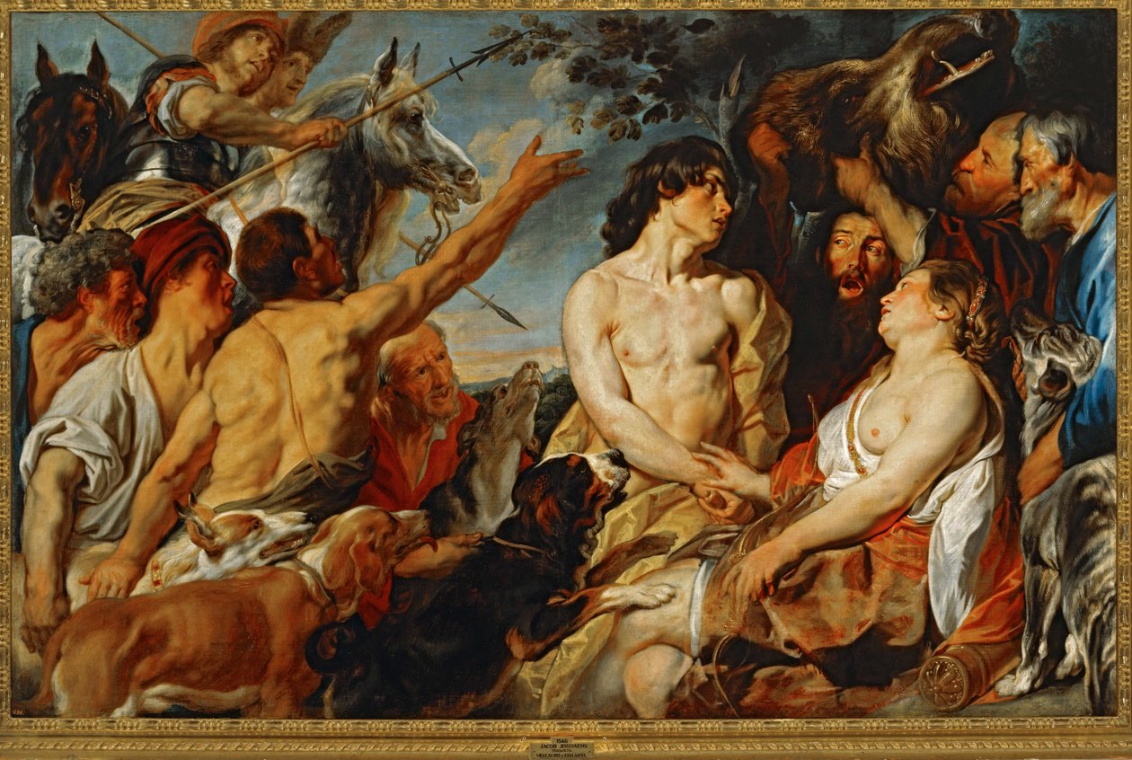 Meleager und Atalanta von Jacob Jordaens