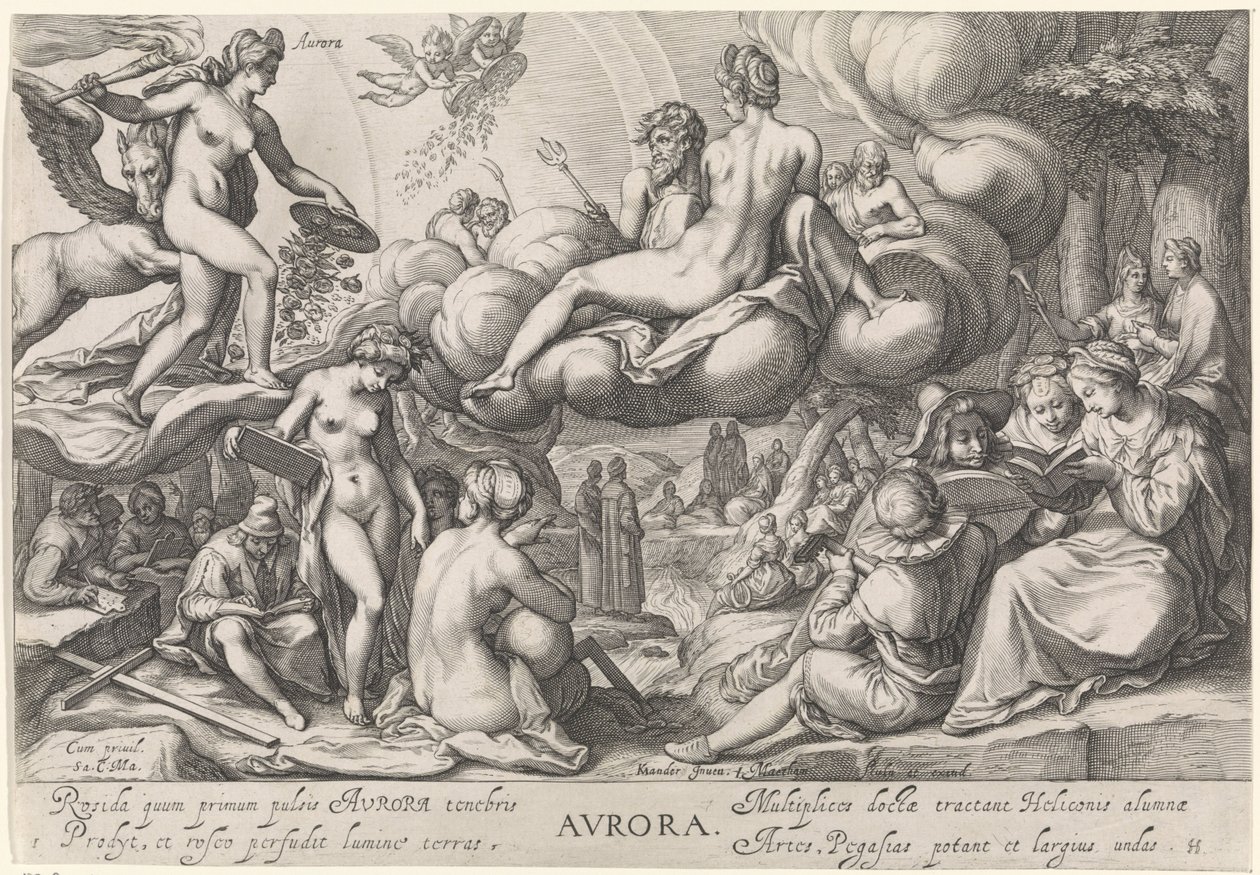 Morgen (Aurora) von Jacob Matham