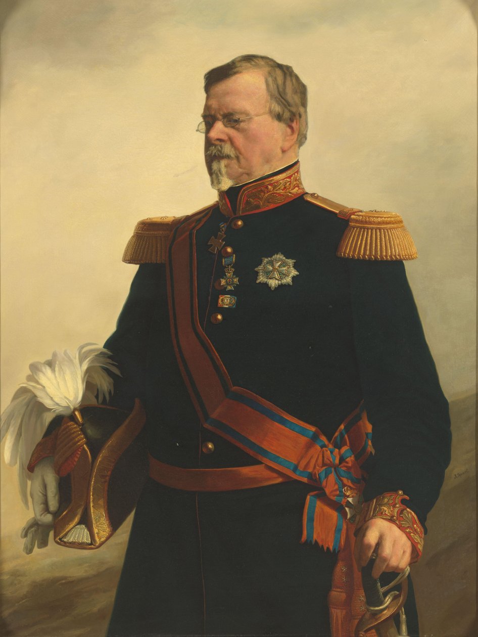 Bernhard (1792-1862), Herzog von Sachsen-Weimar. General im niederländischen Dienst von Jacob Spoel
