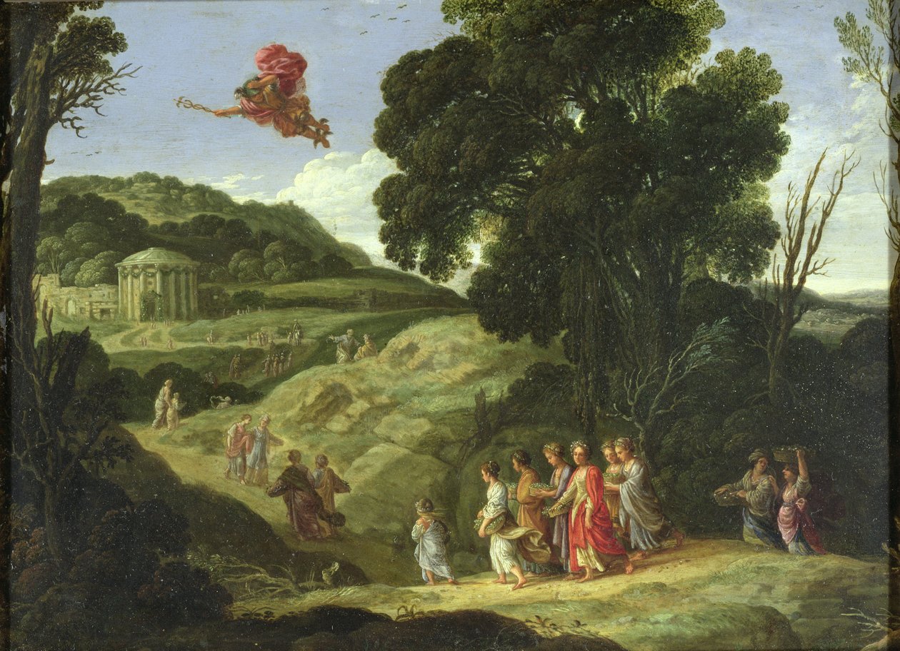 Merkur und Herse, ca. 1605-08 von Jacob Symonsz Pynas or Pinas