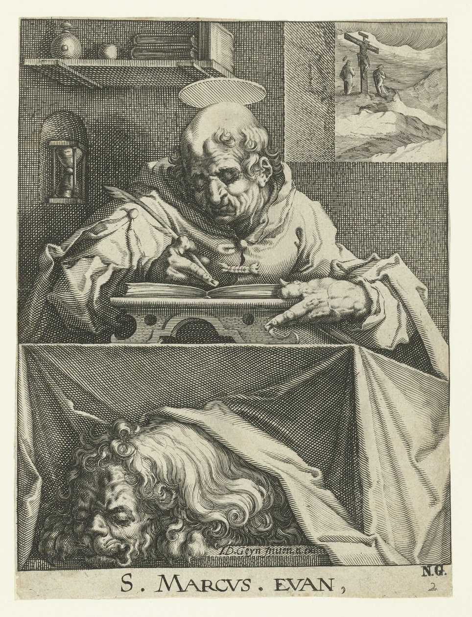 Evangelist Markus von Jacob de Gheyn (II) (workshop of)
