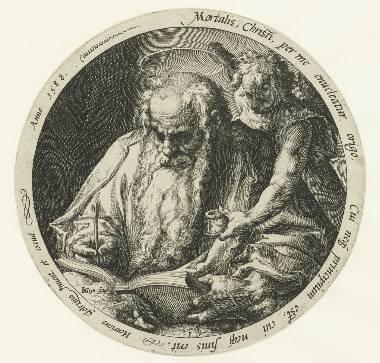 Evangelist Matthäus von Jacob de Gheyn (II)