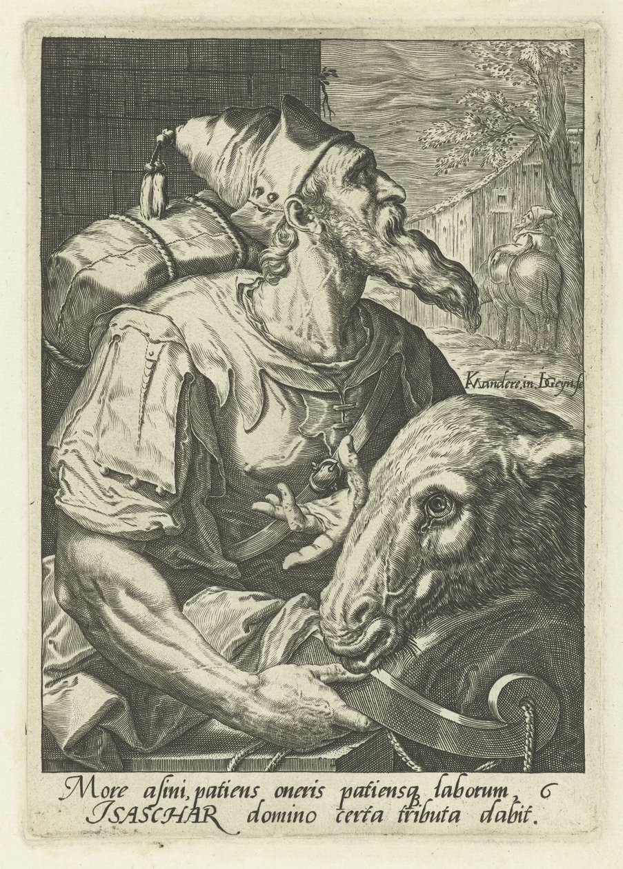 Stammvater Issachar von Jacob de Gheyn (II)