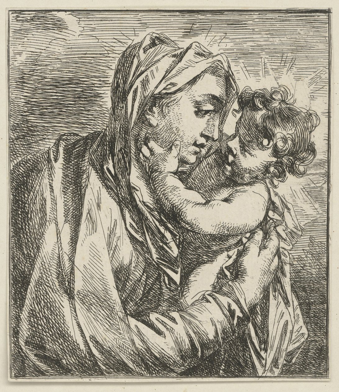 Maria mit dem Kinde von Jacob de Wit
