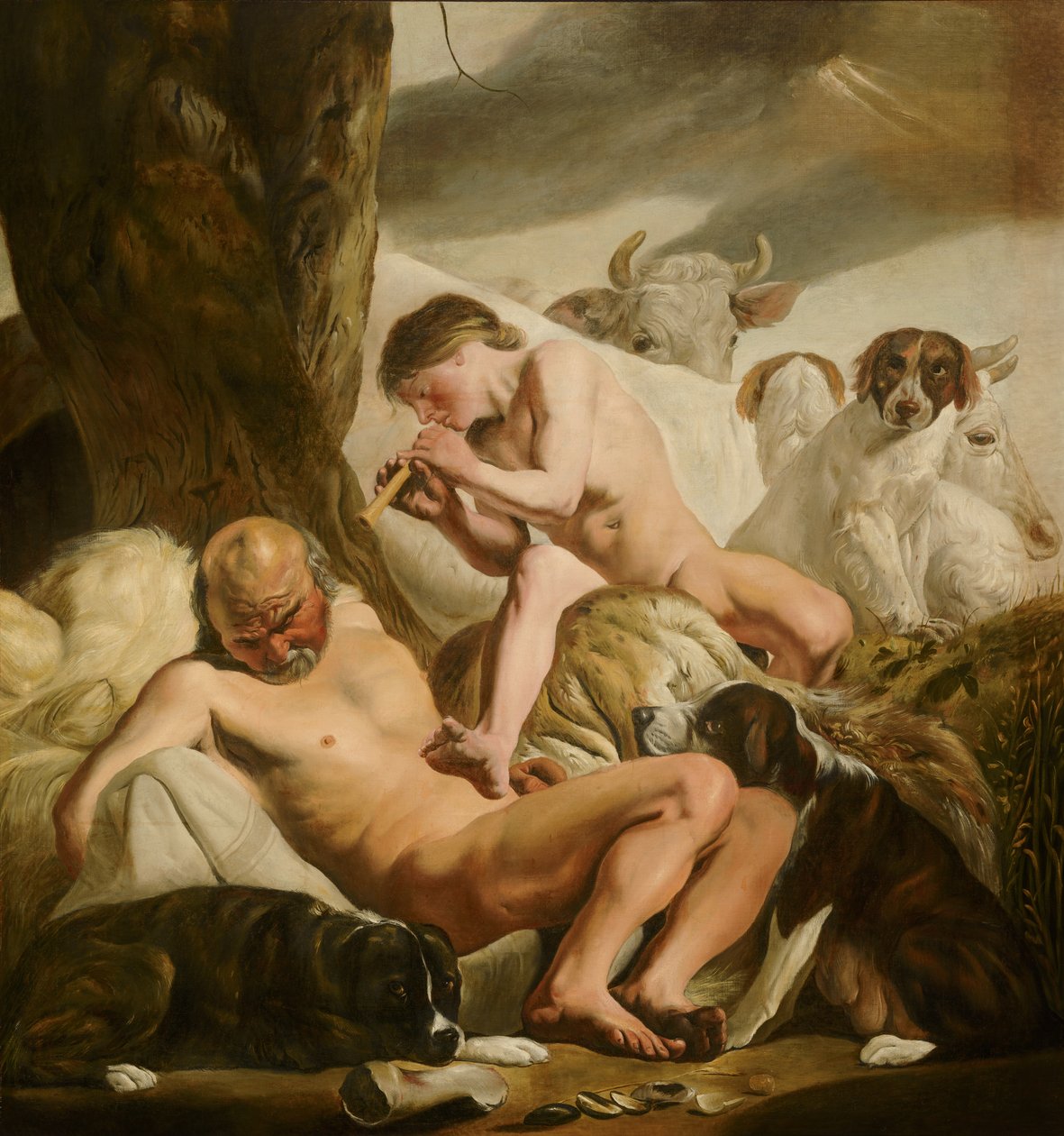 Argus, Merkur und Io von Jacob van Campen