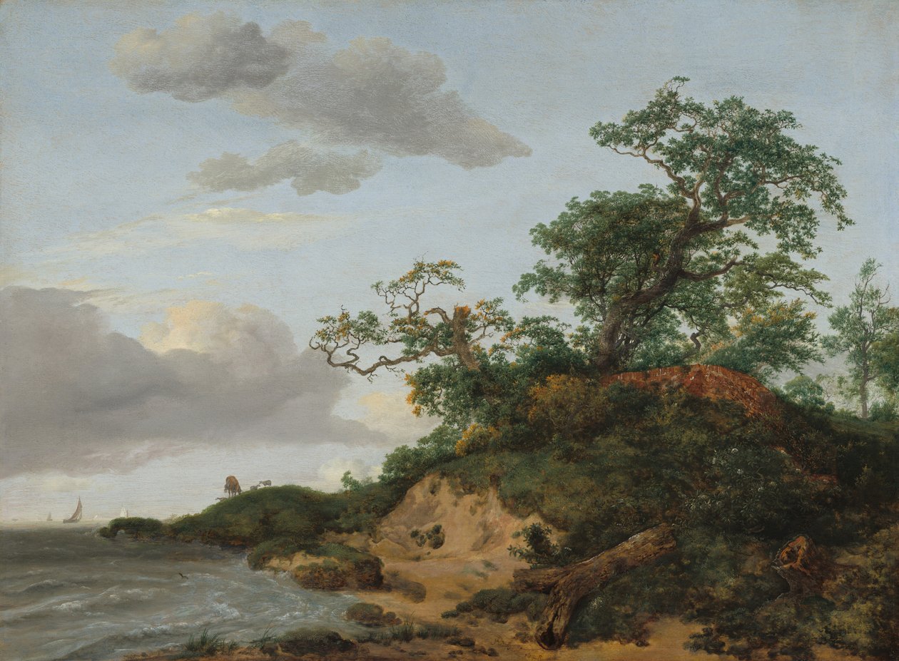 Dünen am Meer von Jacob van Ruisdael