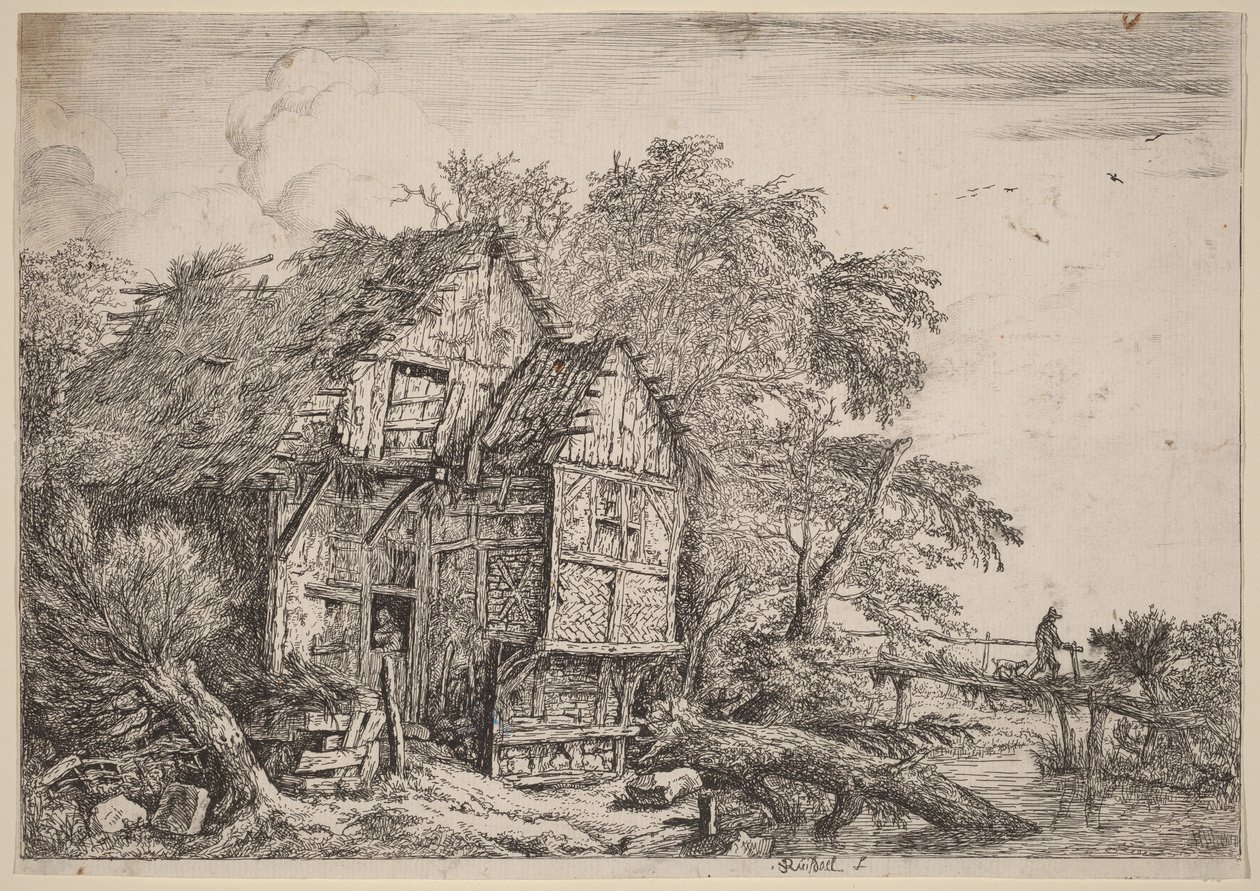 Die kleine Brücke von Jacob van Ruisdael