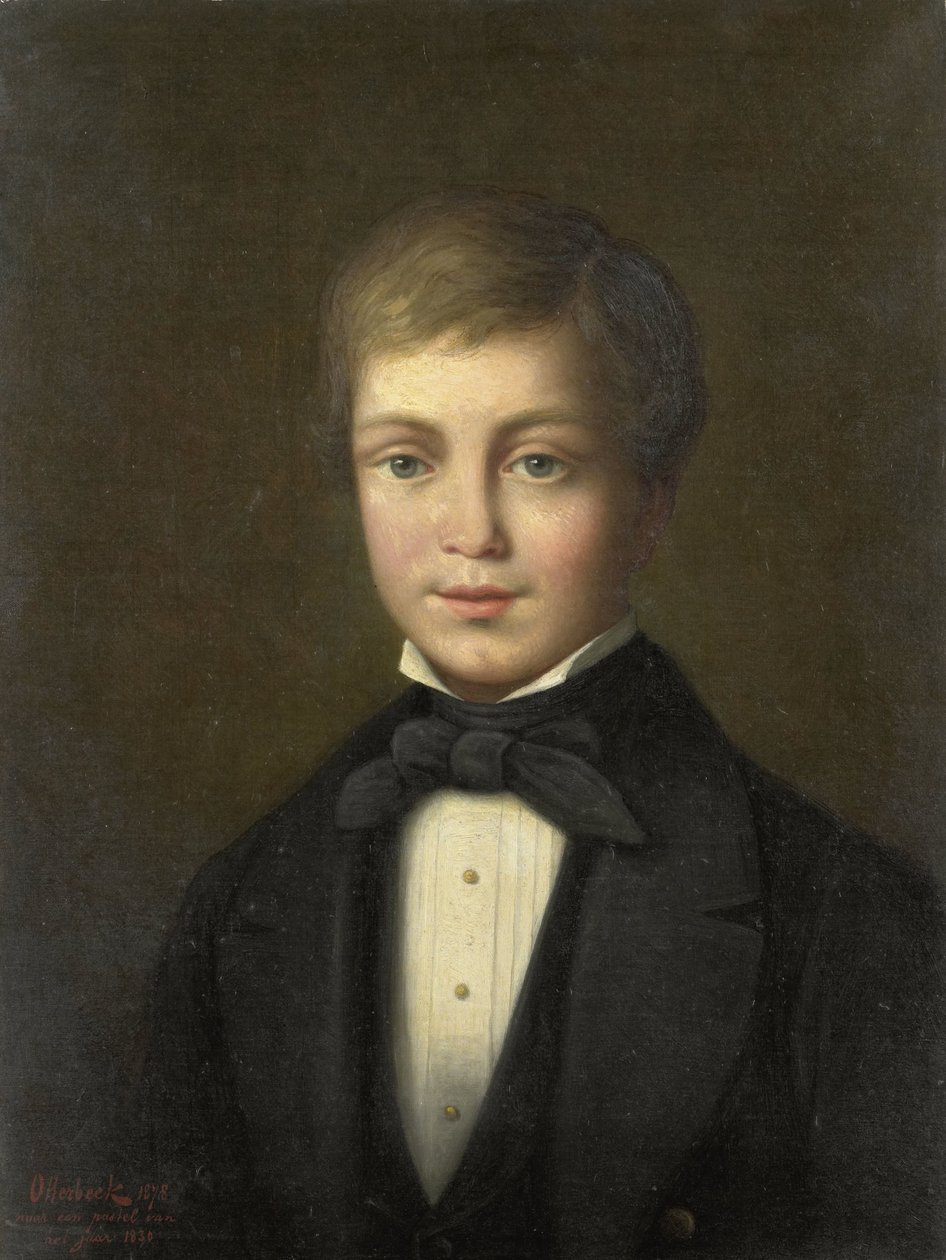 Jacob van Eeghen (1818-34). Im Alter von zwölf Jahren von Jacobus Hermanus Otterbeek