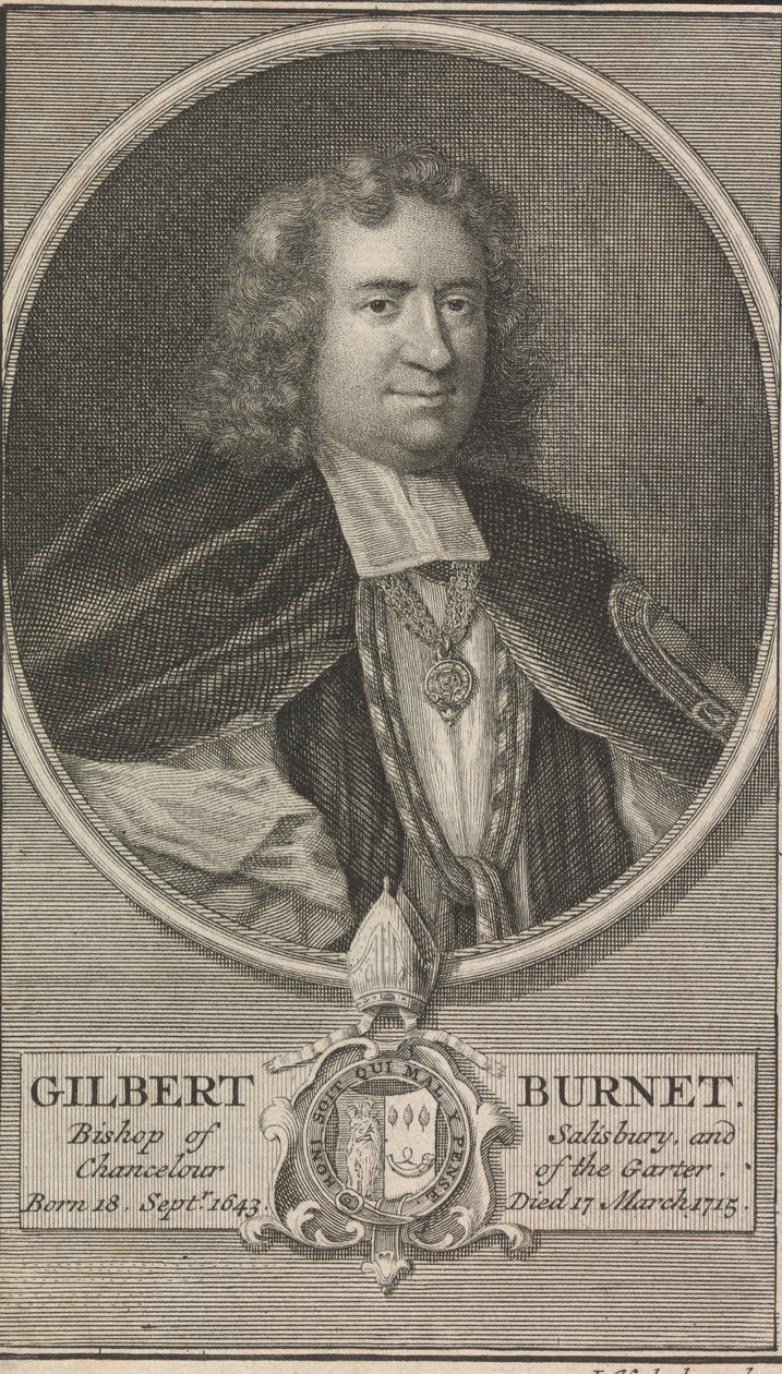 Gilbert Burnet, Bischof von Salisbury von Jacobus Houbraken
