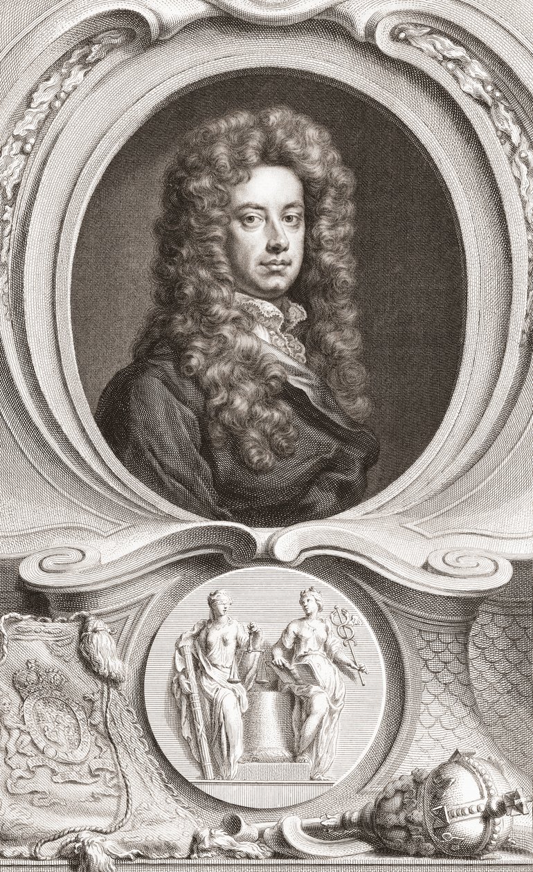 John Somers, 1. Baron Somers von Jacobus Houbraken