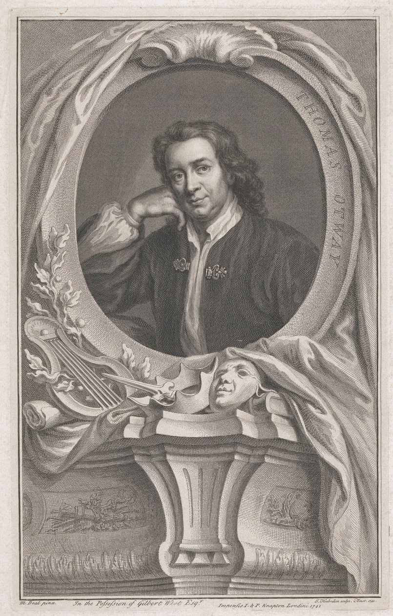Thomas Otway von Jacobus Houbraken