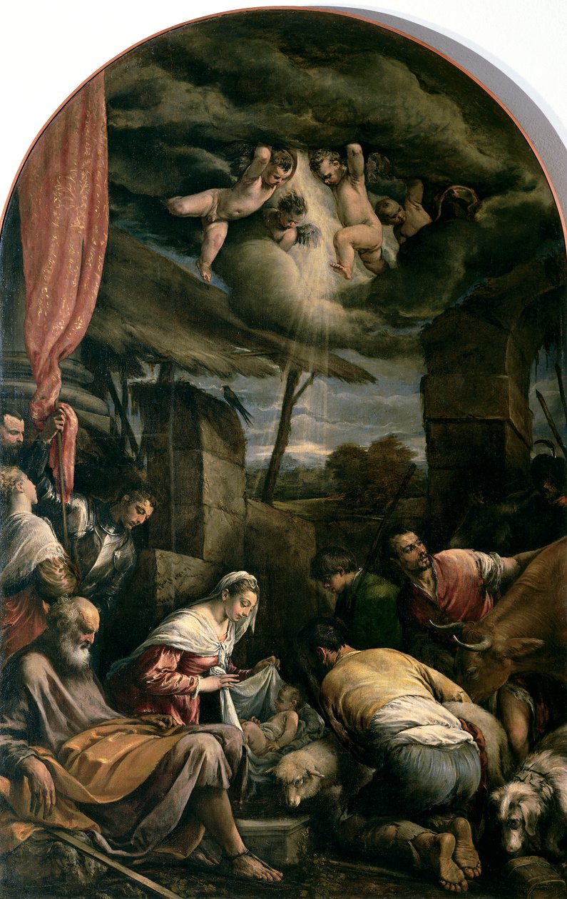 Anbetung der Hirten von Jacopo (1510 92) Bassano