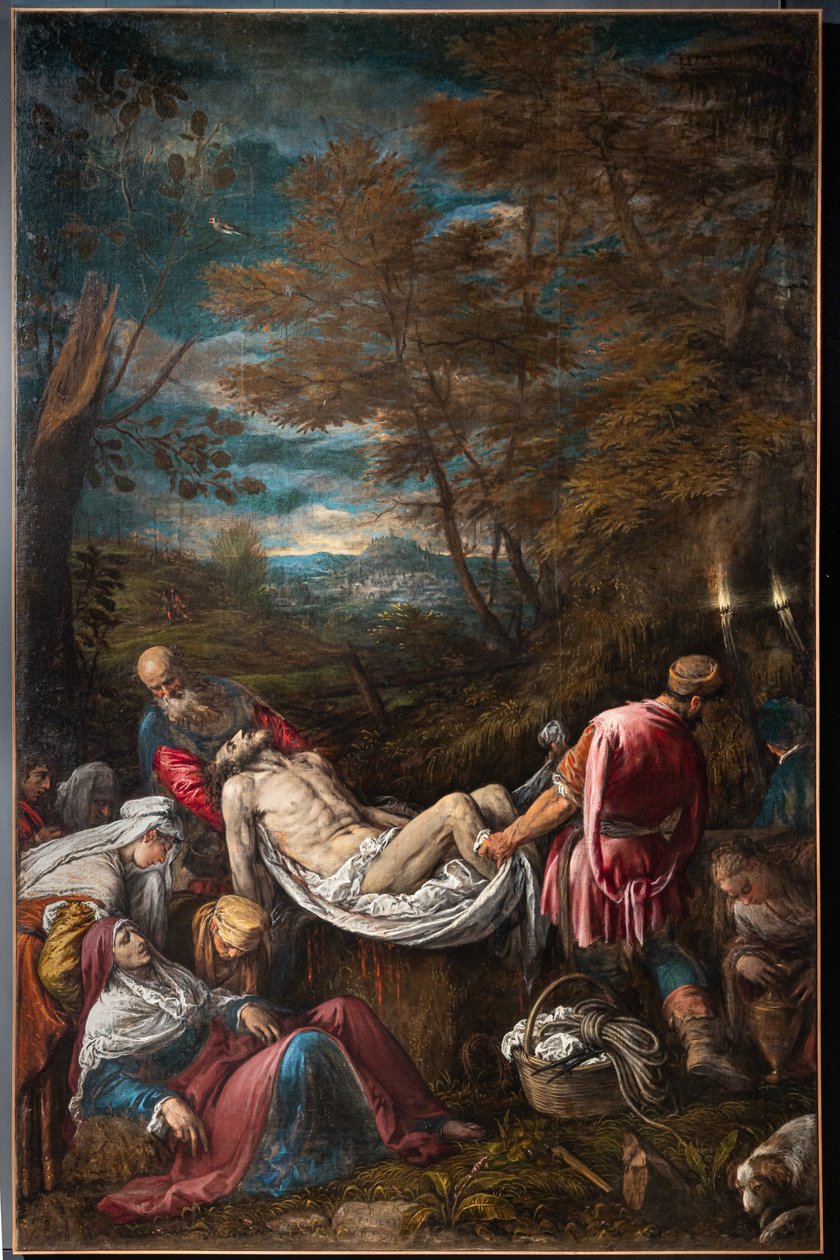 Begräbnis des Leichnams Christi von Jacopo (1510 92) Bassano
