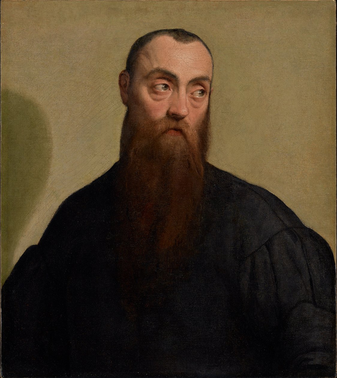 Porträt eines bärtigen Mannes von Jacopo Bassano