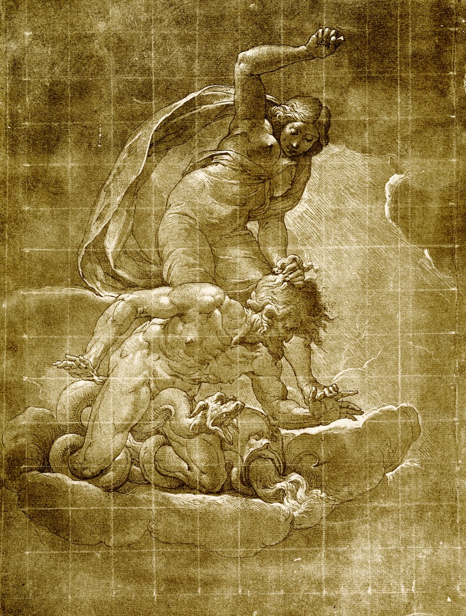 Wahrheit triumphiert über Neid von Jacopo Ligozzi