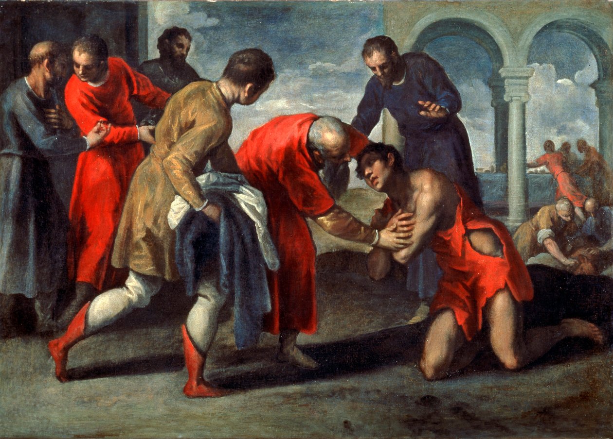 Rückkehr des verlorenen Sohnes, nach 1600 von Jacopo Palma