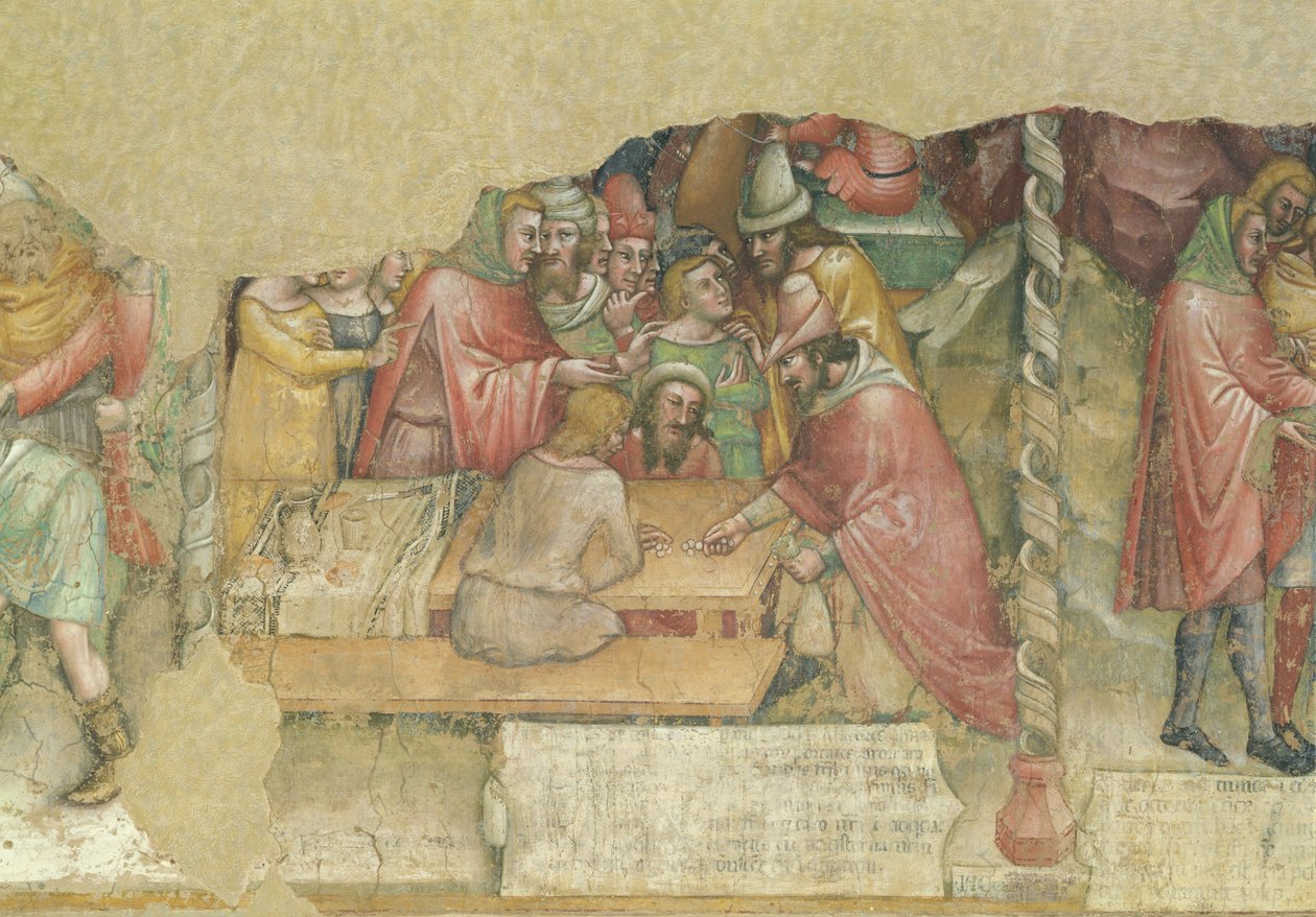 Joseph wird von seinen Brüdern verkauft von Jacopo da Bologna