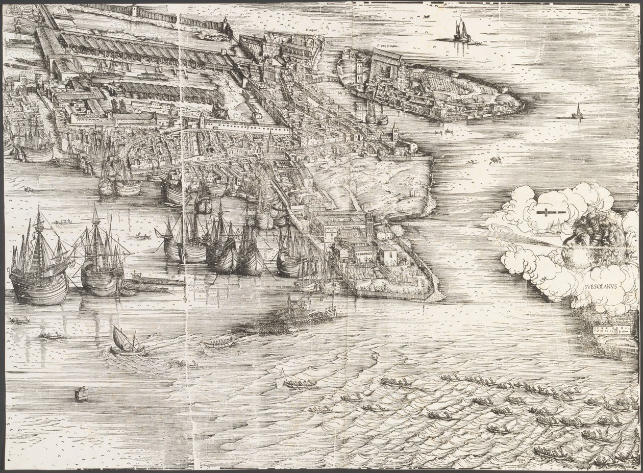 Ansicht von Venedig von Jacopo de Barbari