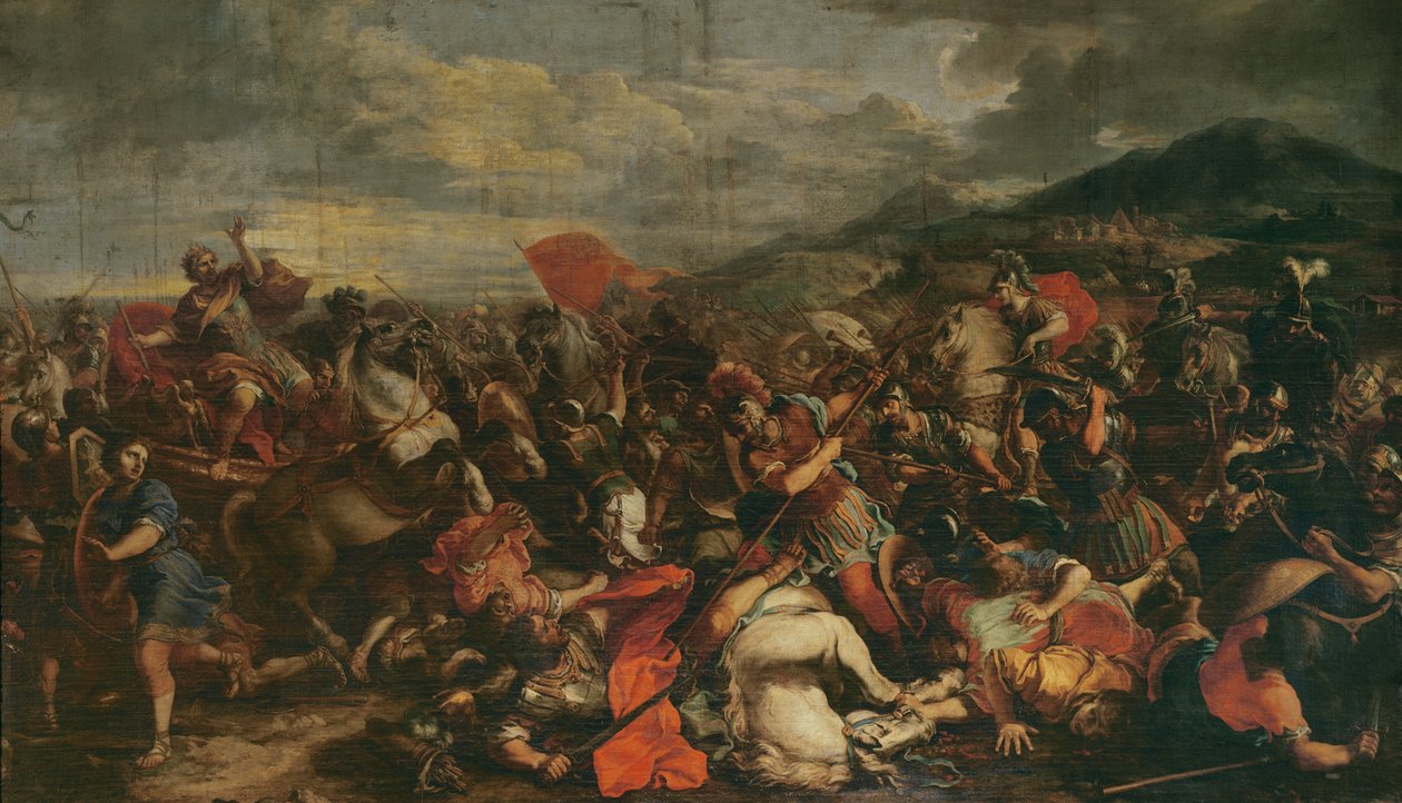 Die Schlacht von Arbelles von Jacques Courtois