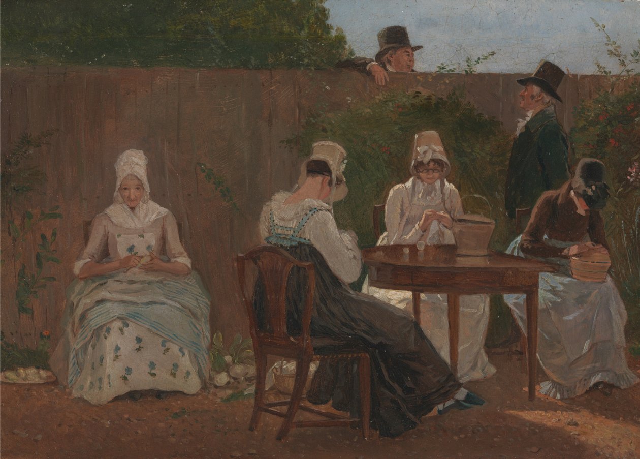 Die Familie Chalon in London von Jacques-Laurent Agasse