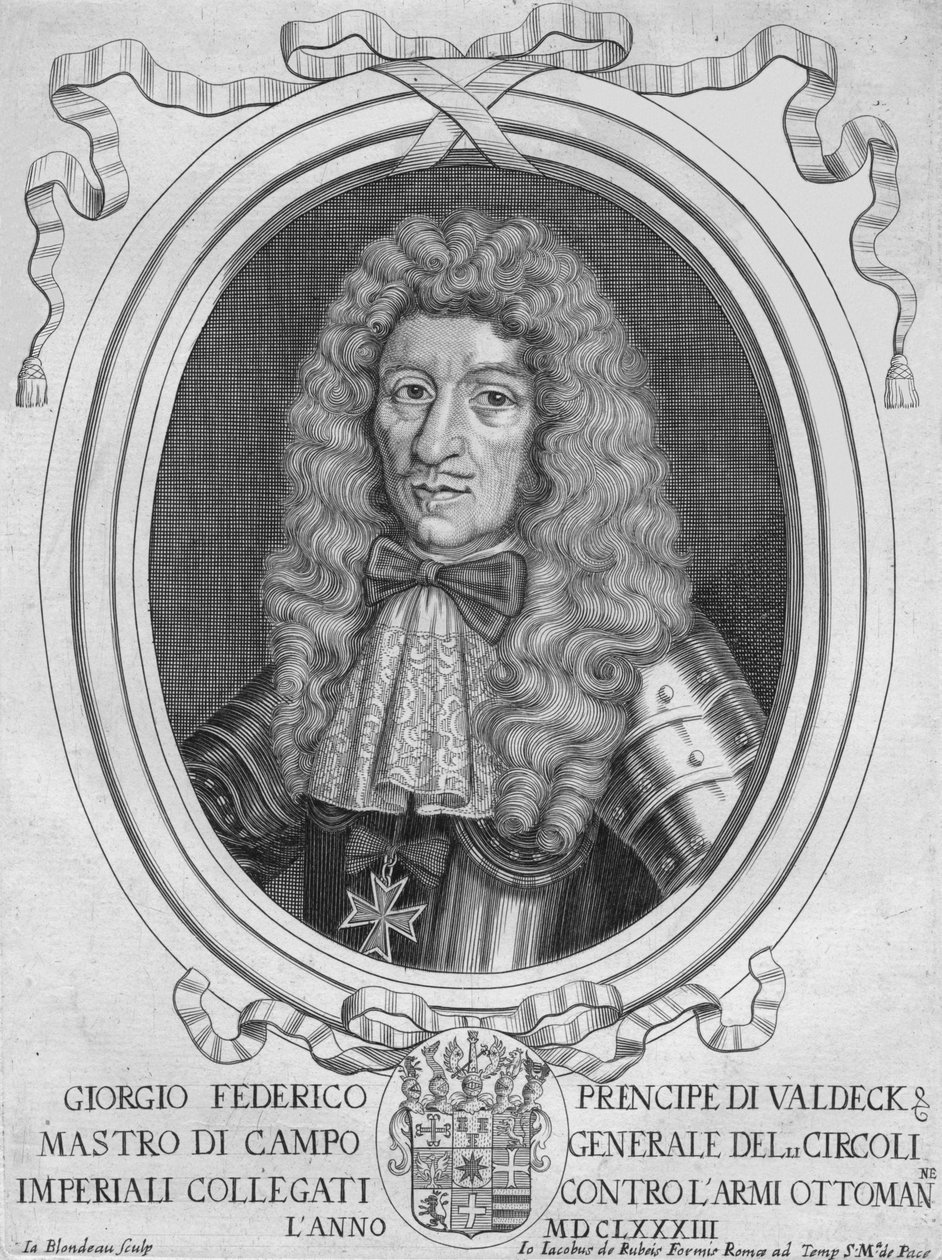 Prinz Georg Friedrich von Waldeck, 1690er Jahre von Jacques Blondeau