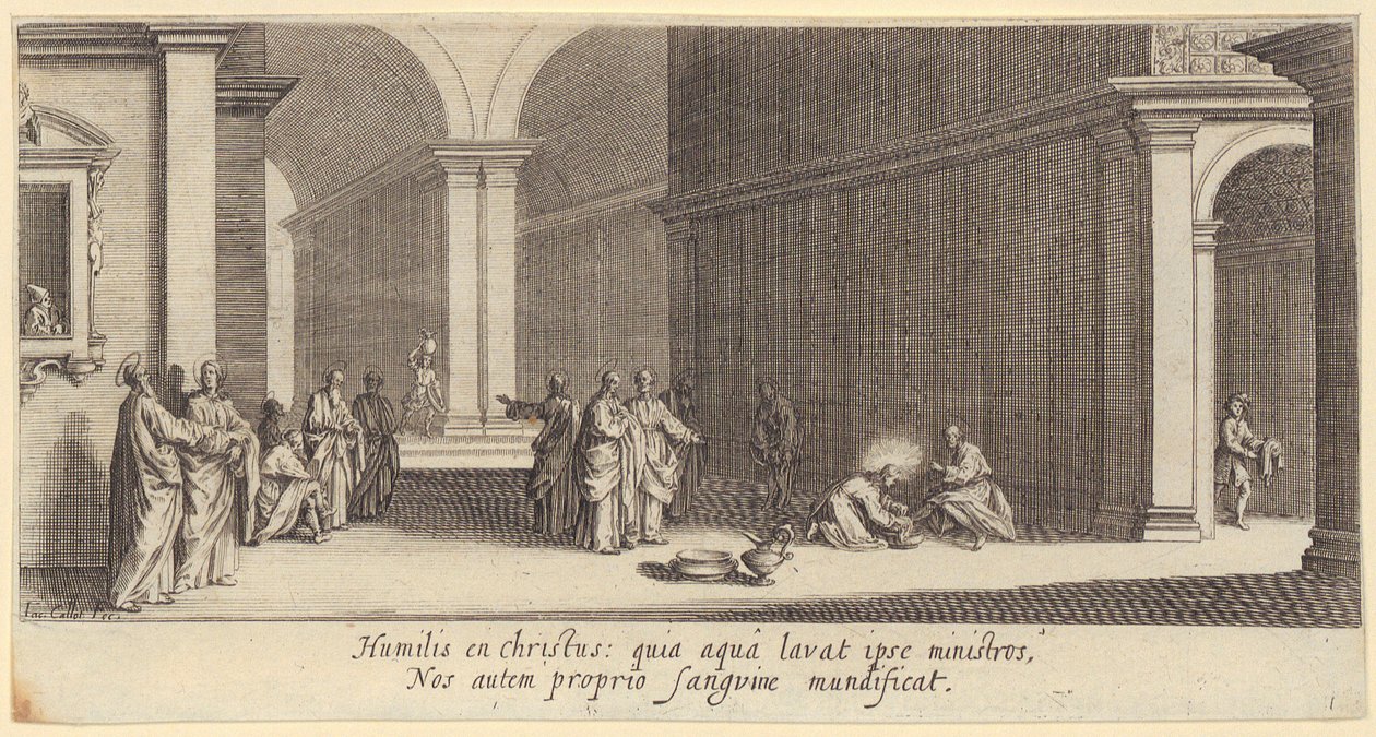 Bethlehemitischer Kindermord (2. Platte) von Jacques Callot