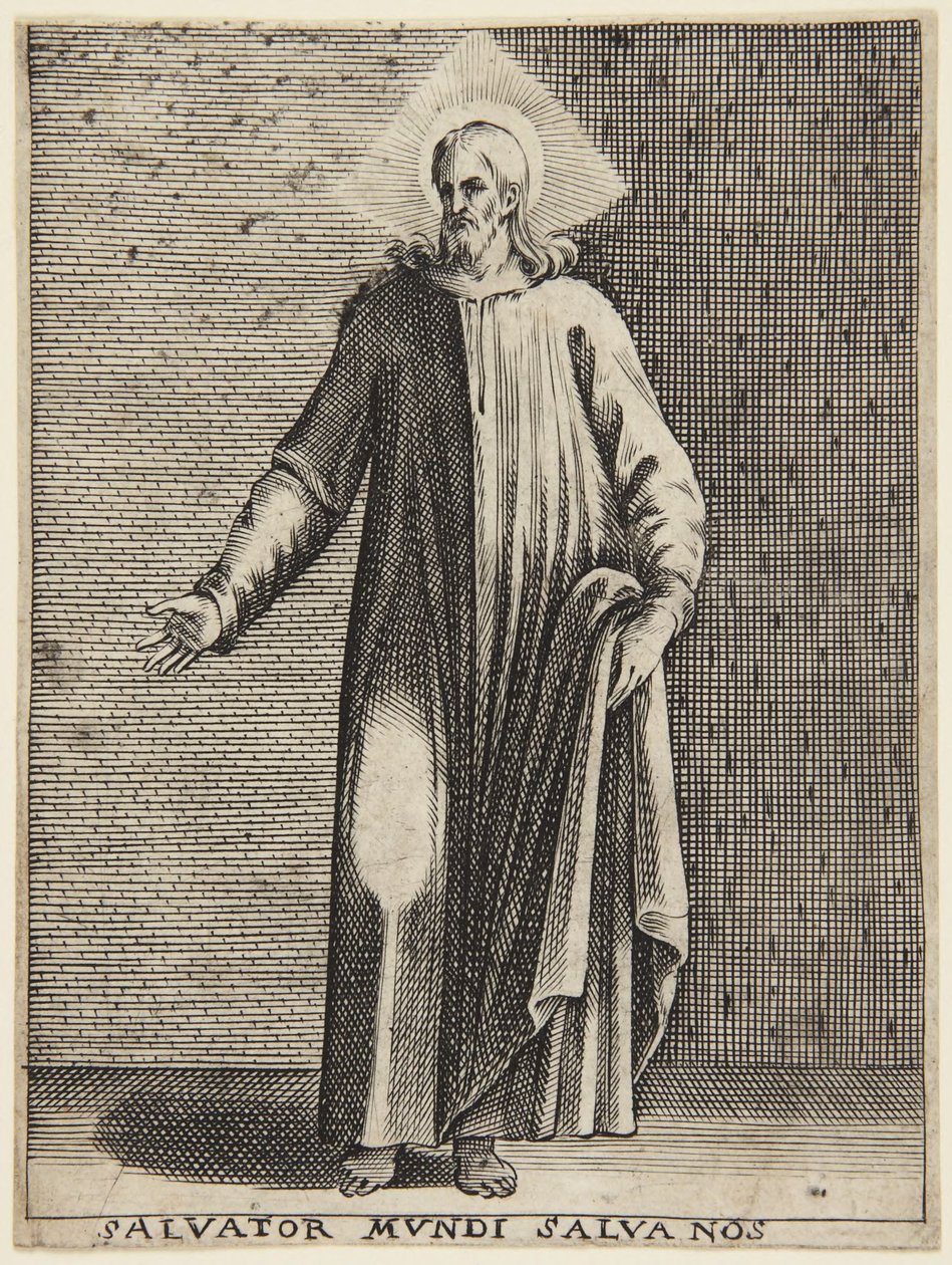 Christus als Erlöser der Welt von Jacques Callot