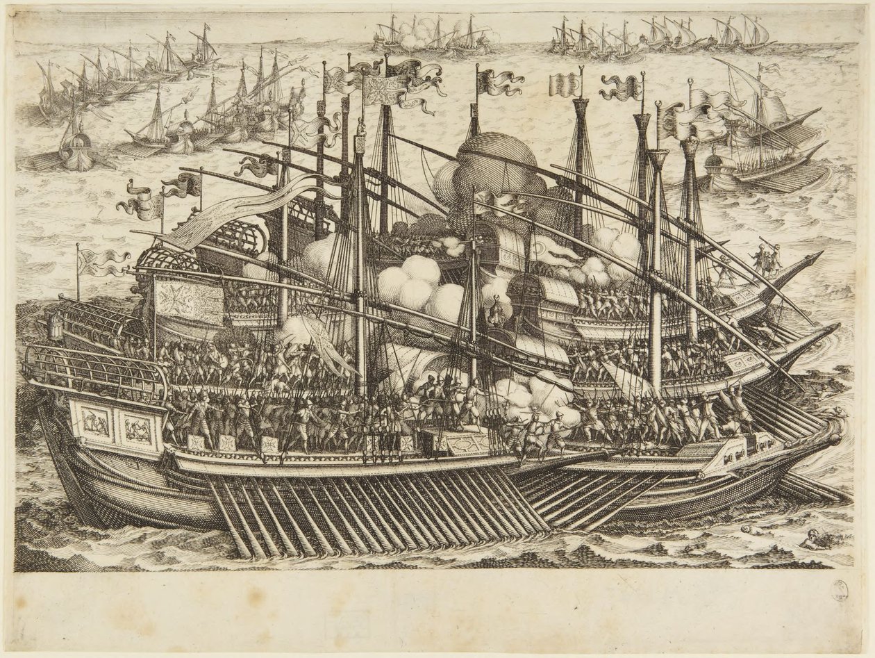 Erste Seeschlacht von Jacques Callot