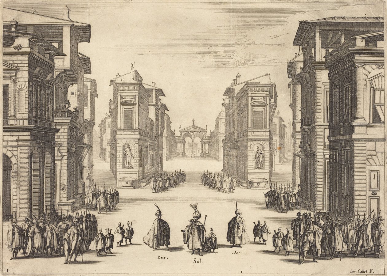 Il Solimano, Akt I von Jacques Callot