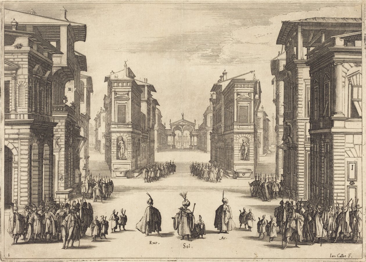 Il Solimano, Akt I von Jacques Callot