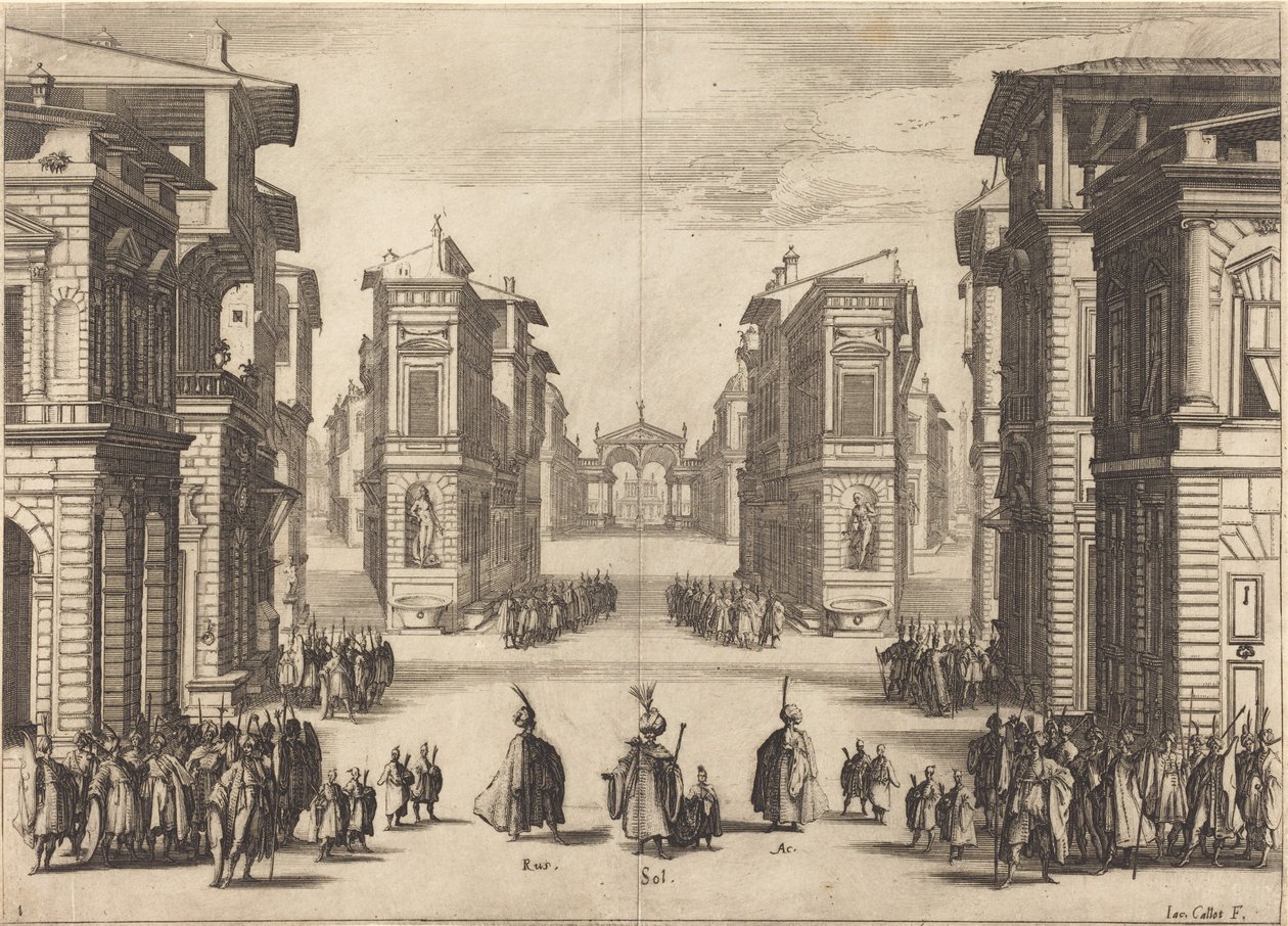 Il Solimano, 1. Akt von Jacques Callot