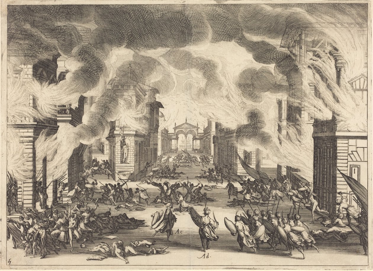 Il Solimano, Akt V von Jacques Callot