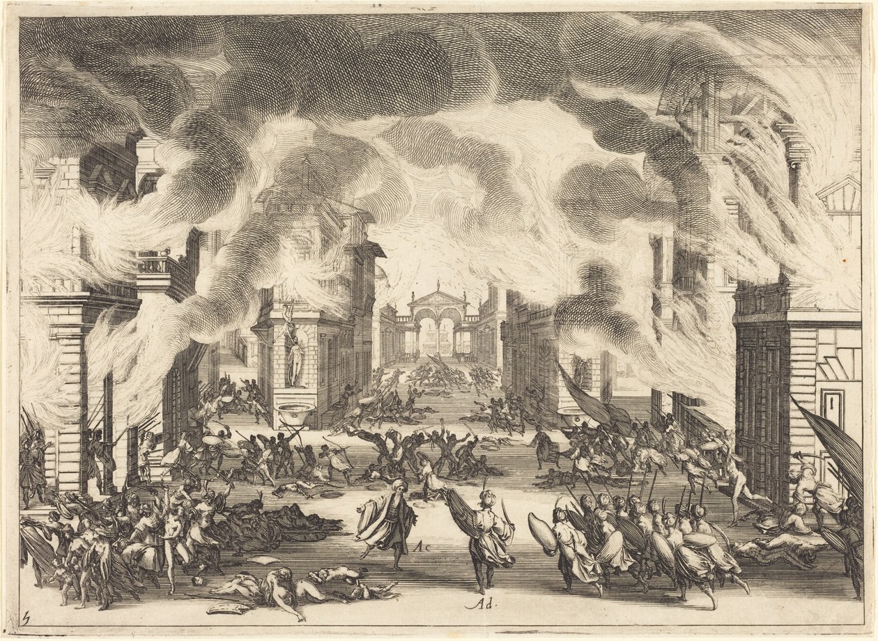 Il Solimano, V. Akt von Jacques Callot