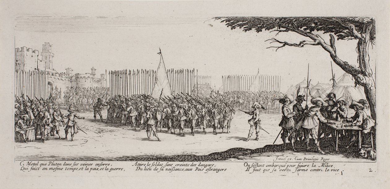 Les Misères et les Malheurs de la Guerre (Blatt 2) von Jacques Callot
