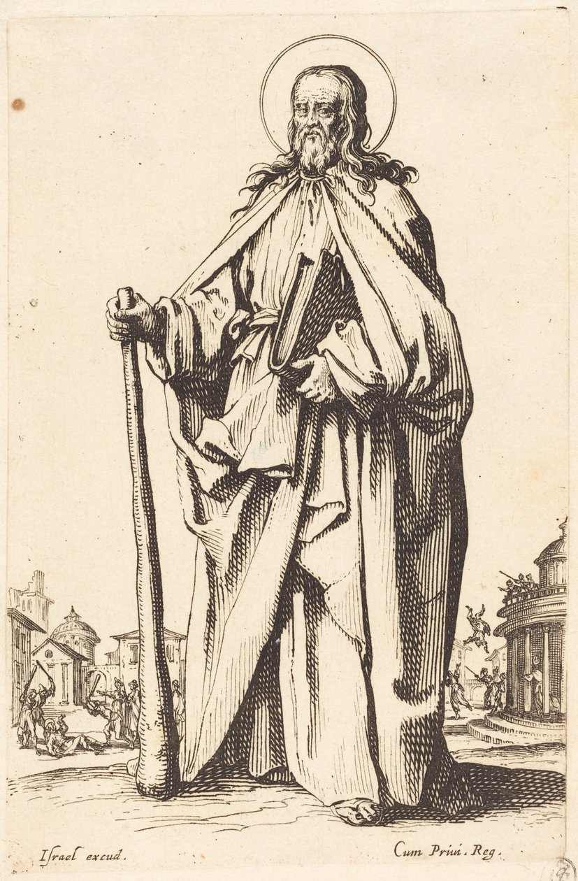 Der heilige Jakobus der Jüngere von Jacques Callot