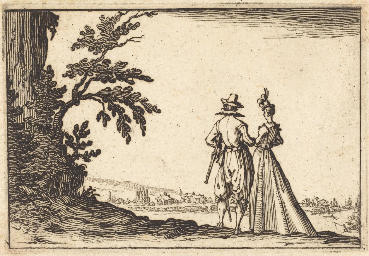 Die Promenade von Jacques Callot