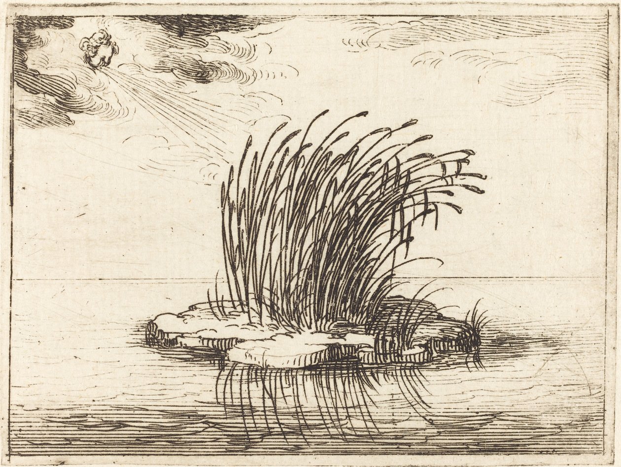 Die Schilfrohre und der Wind von Jacques Callot