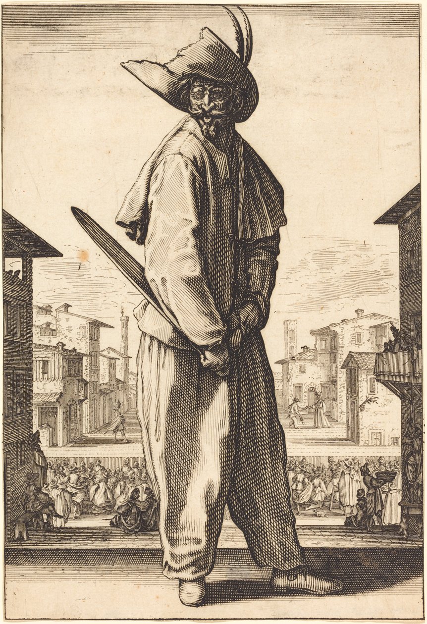 Zanni von Jacques Callot