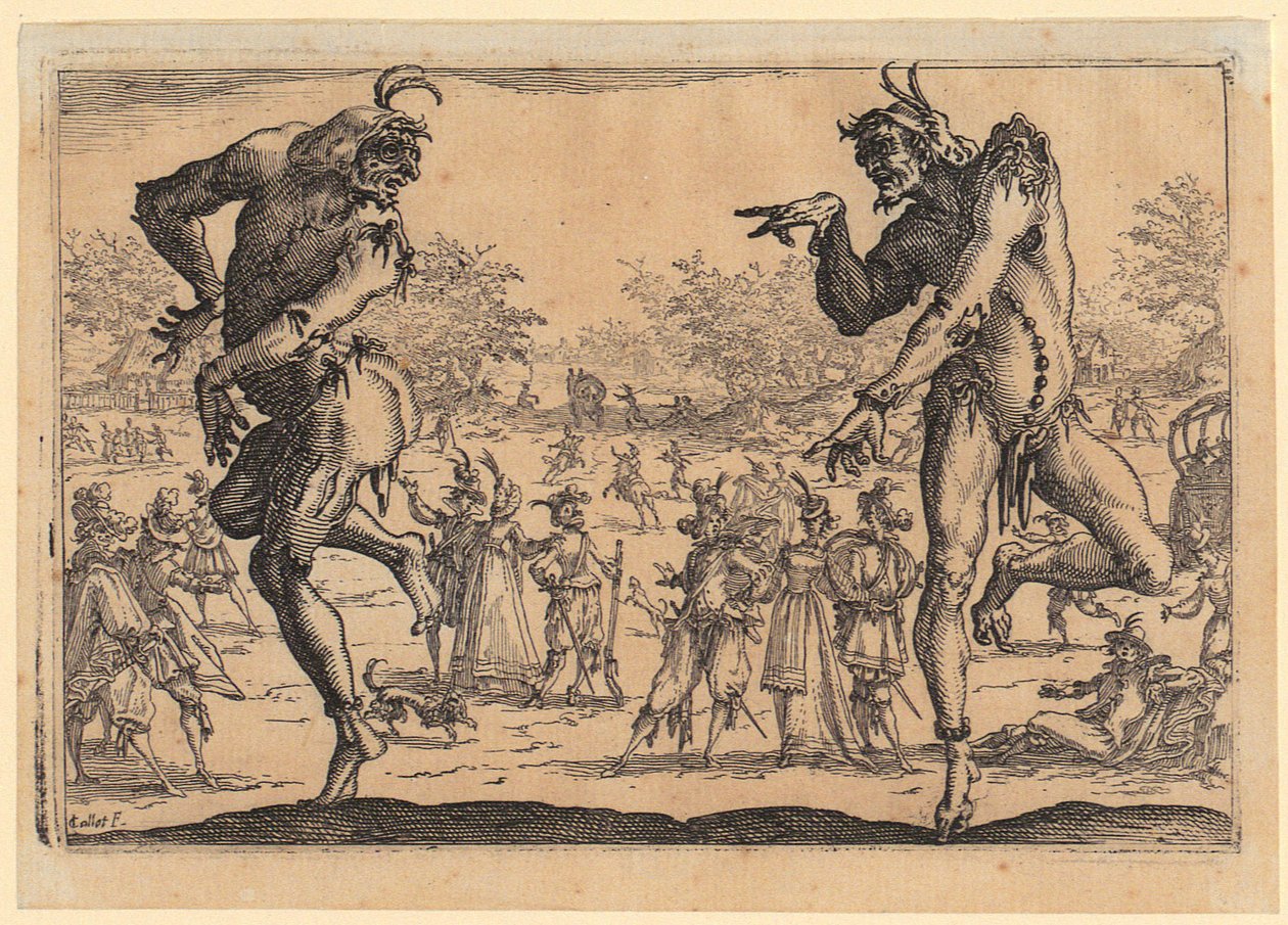 Zwei Pantaloni von Jacques Callot